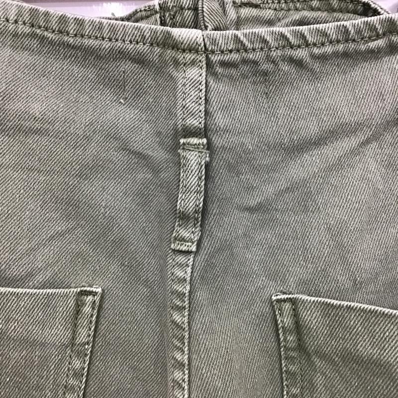 ザラ ZARA パンツ ショートパンツ 4406 153 505 デニム M 無地 カーキ / カーキ / レディース USED 古着 中古 10098051