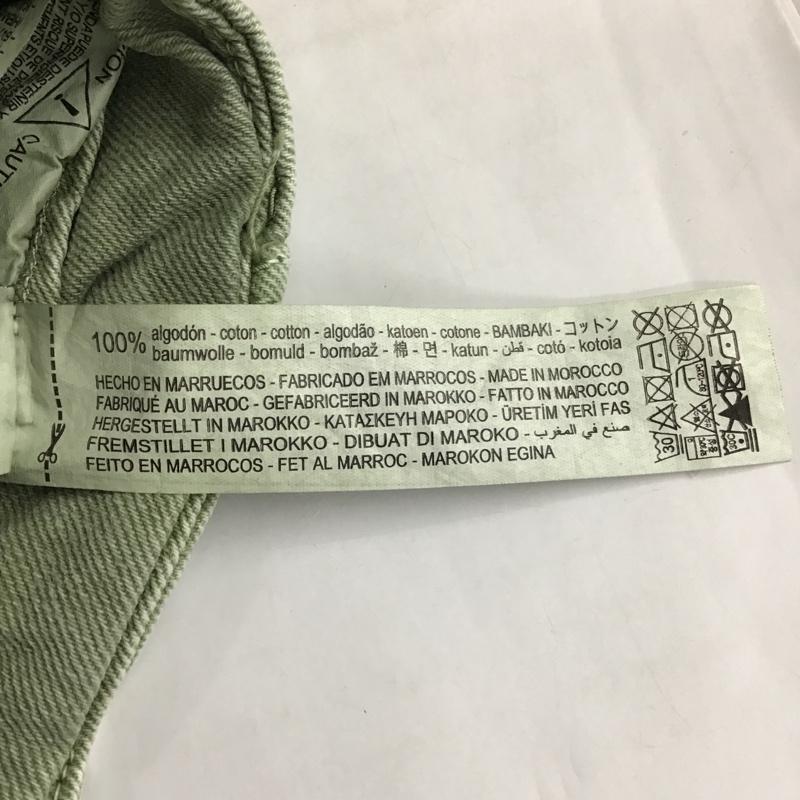 ザラ ZARA パンツ ショートパンツ 4406 153 505 デニム M 無地 カーキ / カーキ / レディース USED 古着 中古 10098051
