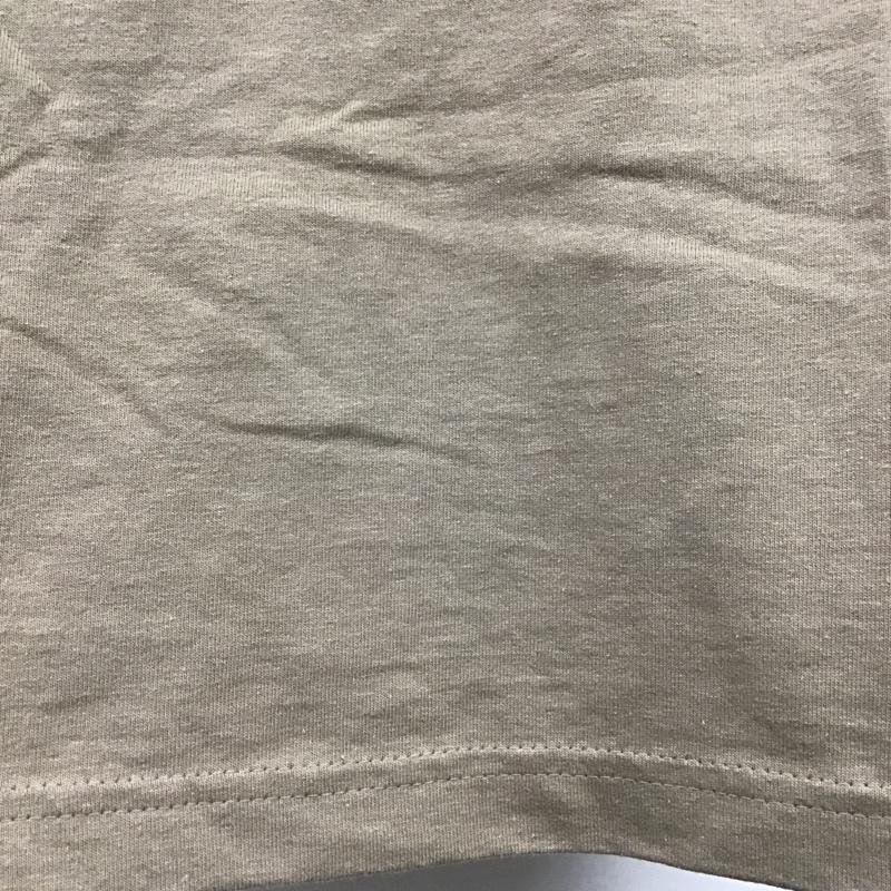 カーハート Carhartt Tシャツ 半袖 半袖カットソー プリントTシャツ クルーネックカットソー M ロゴ、文字 ベージュ / ベージュ / メンズ USED 古着 中古 10098052