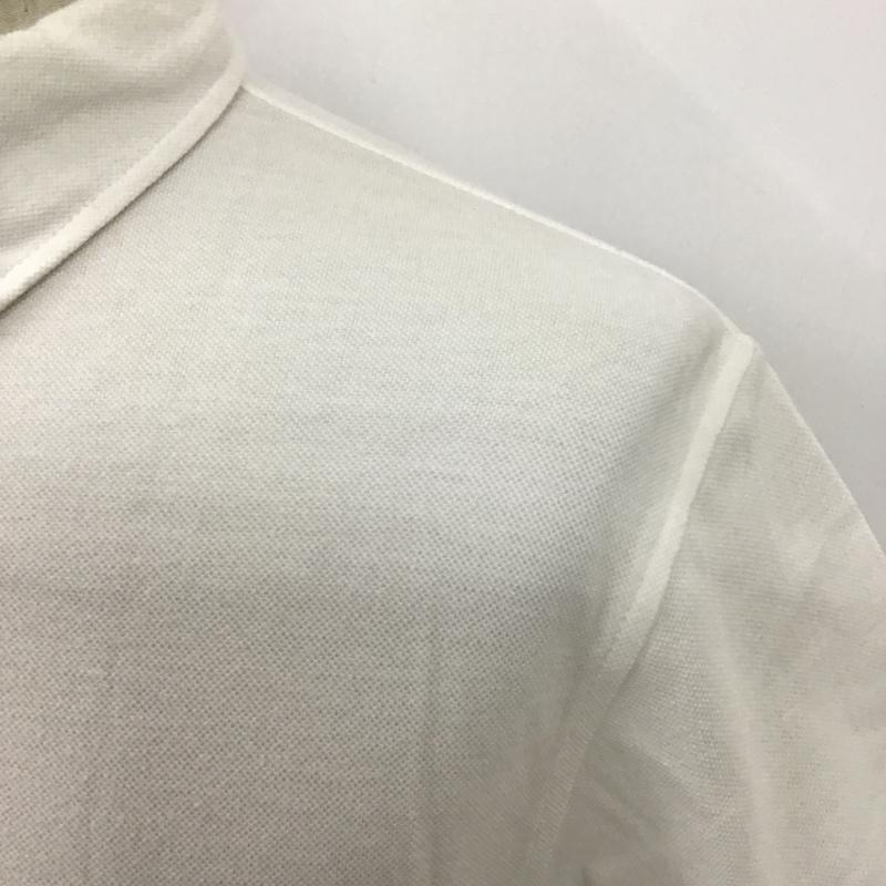 ポールスミスジーンズ Paul Smith JEANS ポロシャツ 半袖 半袖ポロシャツ ボタンダウンシャツ 半袖カットソー M ロゴ、文字 白 / ホワイト / メンズ USED 古着 中古 10098065