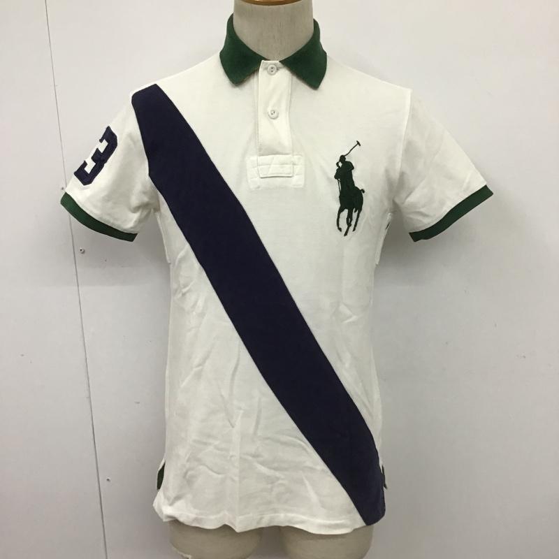 ポロバイラルフローレン Polo by RALPH LAUREN ポロシャツ 半袖 半袖ポロシャツ カラーシャツ 半袖カットソー S ロゴ、文字 マルチカラー / マルチカラー / メンズ USED 古着 中古 10098066