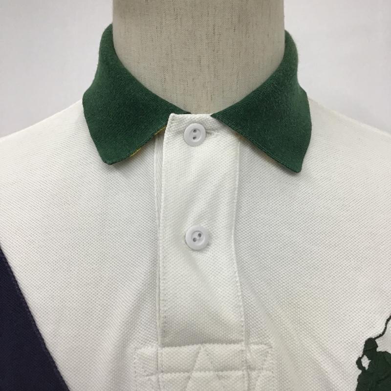 ポロバイラルフローレン Polo by RALPH LAUREN ポロシャツ 半袖 半袖ポロシャツ カラーシャツ 半袖カットソー S ロゴ、文字 マルチカラー / マルチカラー / メンズ USED 古着 中古 10098066