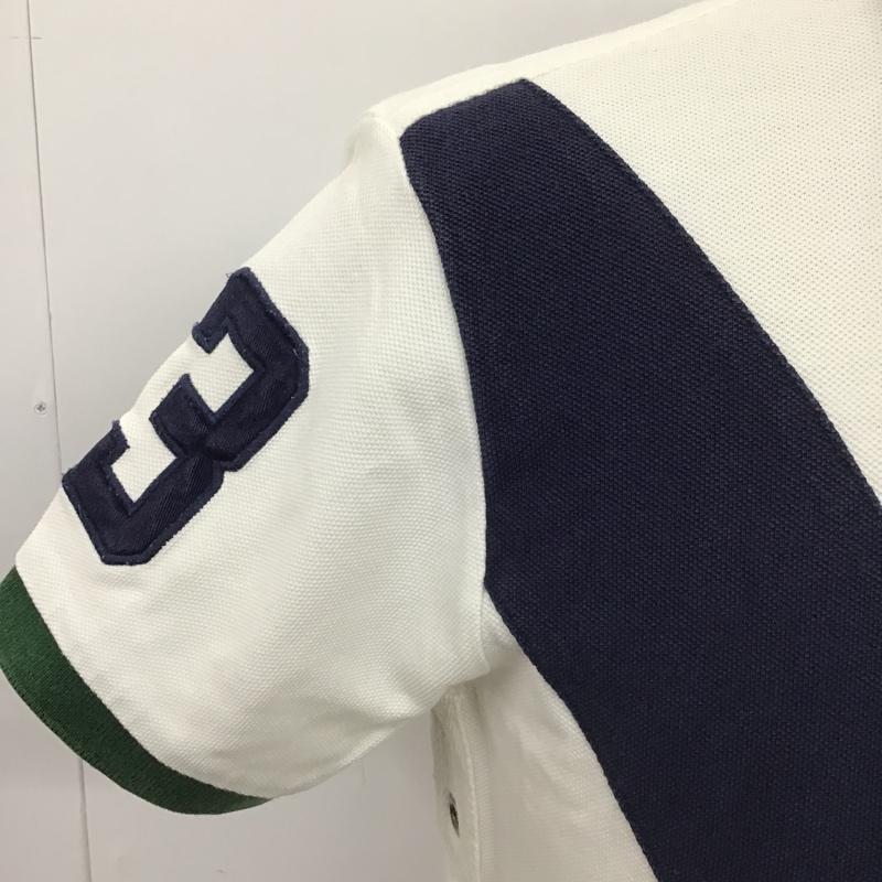 ポロバイラルフローレン Polo by RALPH LAUREN ポロシャツ 半袖 半袖ポロシャツ カラーシャツ 半袖カットソー S ロゴ、文字 マルチカラー / マルチカラー / メンズ USED 古着 中古 10098066