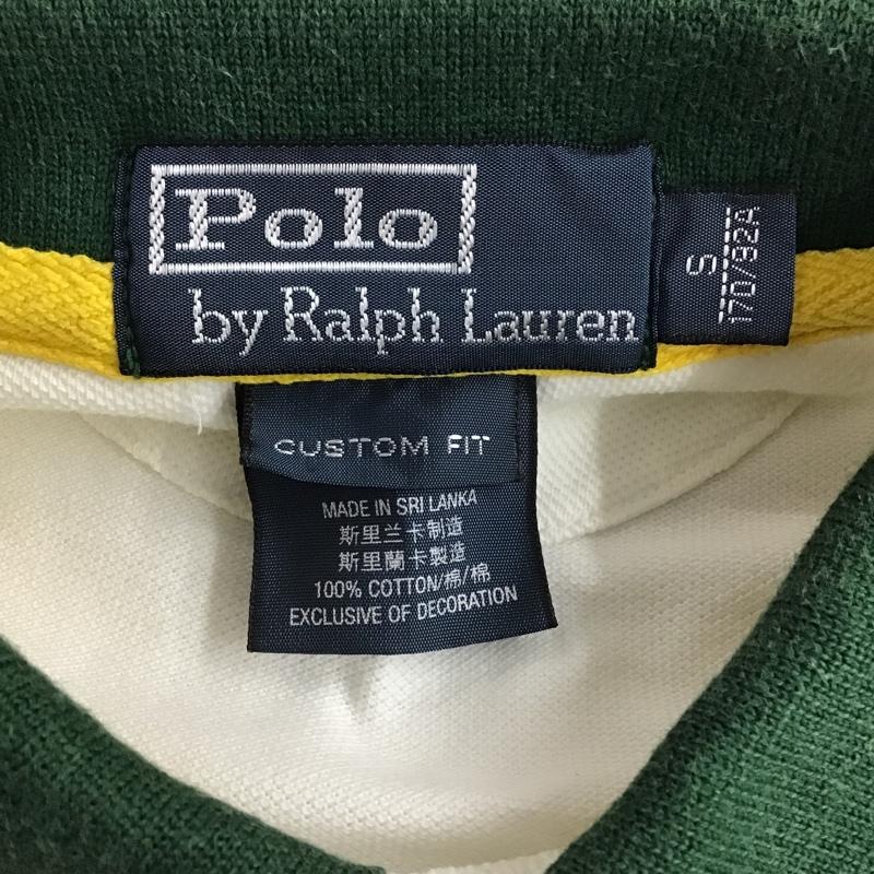 ポロバイラルフローレン Polo by RALPH LAUREN ポロシャツ 半袖 半袖ポロシャツ カラーシャツ 半袖カットソー S ロゴ、文字 マルチカラー / マルチカラー / メンズ USED 古着 中古 10098066