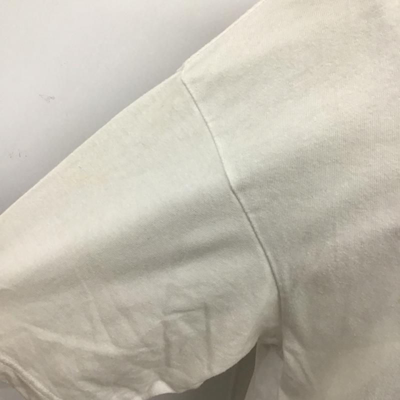 バンズ VANS Tシャツ 半袖 半袖カットソー プリントTシャツ クルーネックカットソー L ロゴ、文字 白 / ホワイト / メンズ USED 古着 中古 10098074