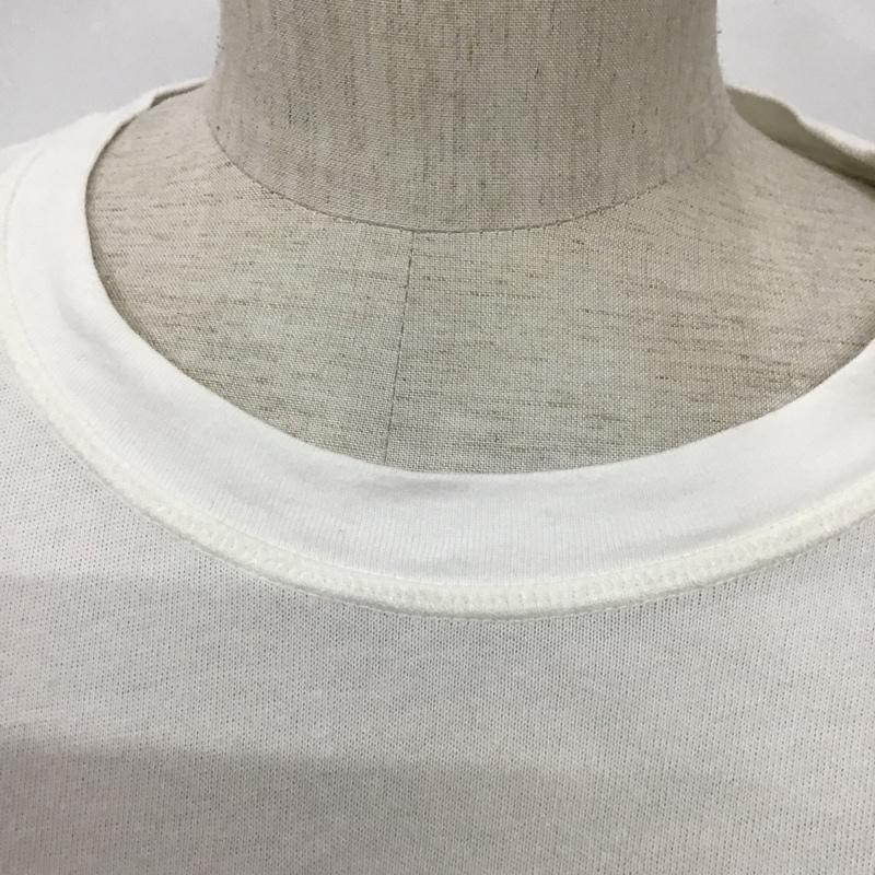 ギャップ GAP Tシャツ 半袖 半袖カットソー プリントTシャツ クルーネックカットソー M プリント 白 / ホワイト / メンズ USED 古着 中古 10098095
