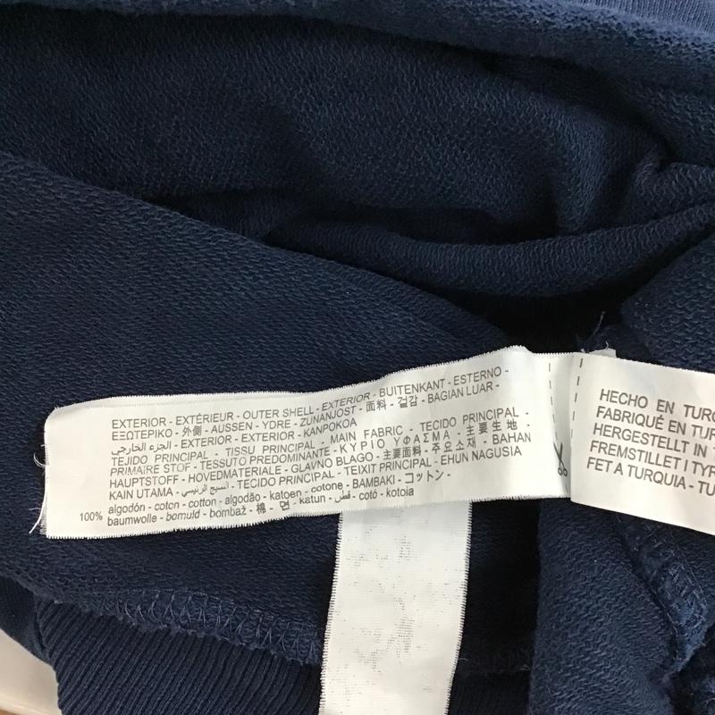 ザラ ZARA パーカー 長袖 M プリント 紺 / ネイビー / メンズ USED 古着 中古 10098096