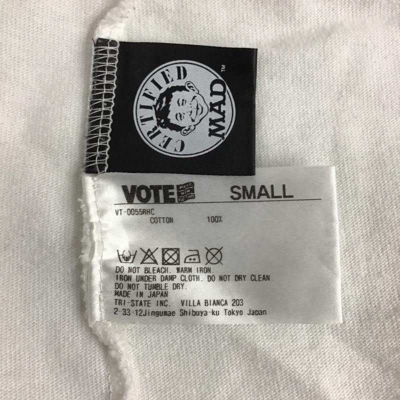 ボートメイクニュークローズ VOTE MAKE NEW CLOTHES Tシャツ 半袖 the VOTE S プリント 白 / ホワイト / メンズ USED 古着 中古 10098105