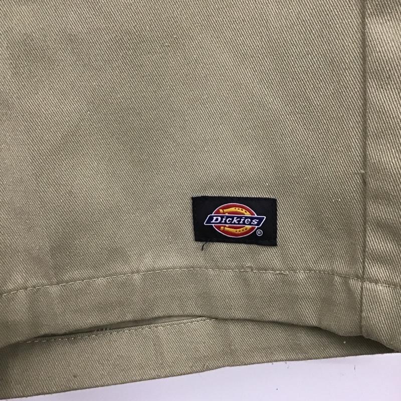 ディッキーズ Dickies パンツ ショートパンツ ワークショーツ 42286KH 32 ロゴ、文字 ベージュ / ベージュ / メンズ USED 古着 中古 10098108