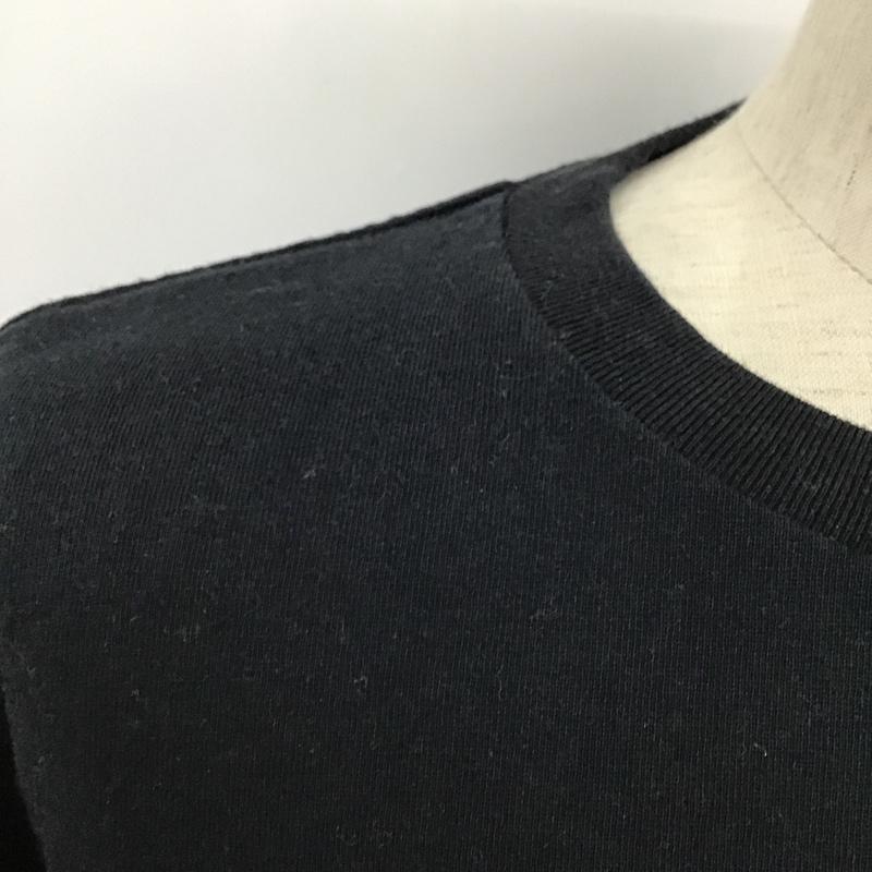 アベイシングエイプ A BATHING APE Tシャツ 半袖 半袖カットソー プリントTシャツ クルーネックカットソー XL ロゴ、文字 黒 / ブラック / メンズ USED 古着 中古 10098112