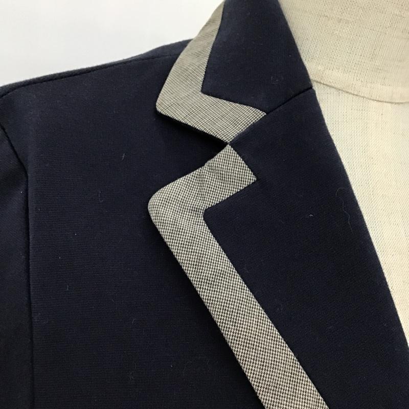 トミーヒルフィガー TOMMY HILFIGER ジャケット、上着 ジャケット、ブレザー カジュアルジャケット カラージャケット ポケットジャケット M 無地 紺 / ネイビー / レディース USED 古着 中古 10098130