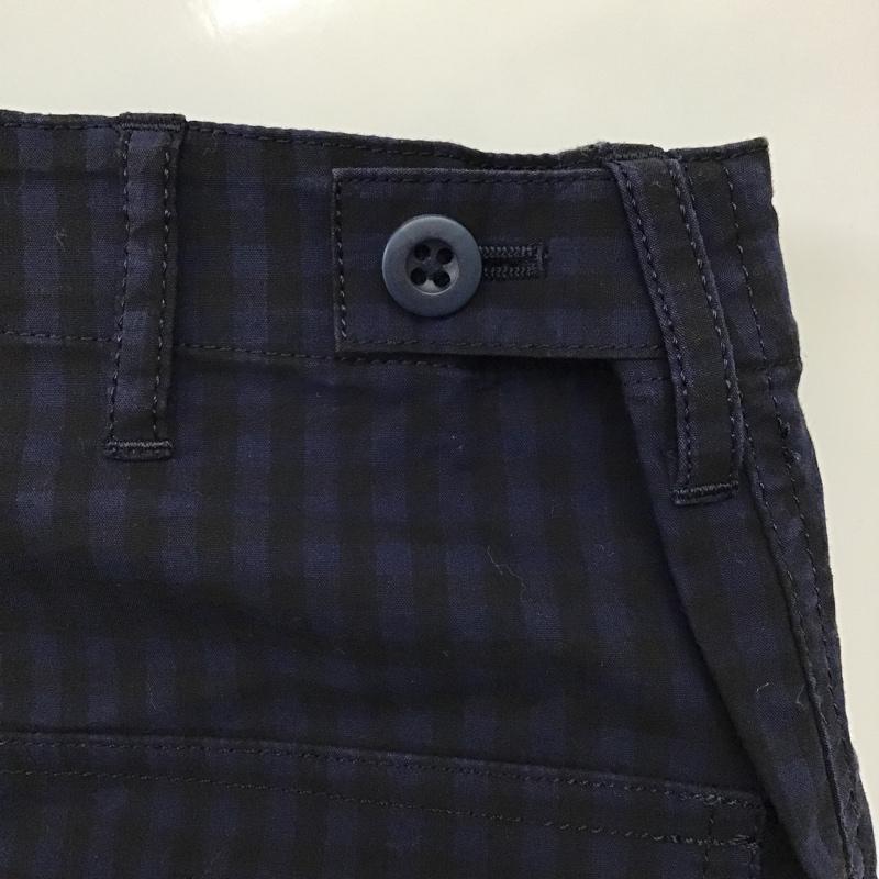 フレッドペリー FRED PERRY パンツ スラックス チェックパンツ カジュアルパンツ スリムパンツ スラックスパンツ L チェック 黒 / ブラック / X 青 / ブルー / メンズ USED 古着 中古 10098149