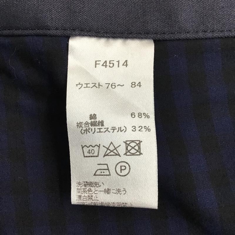 フレッドペリー FRED PERRY パンツ スラックス チェックパンツ カジュアルパンツ スリムパンツ スラックスパンツ L チェック 黒 / ブラック / X 青 / ブルー / メンズ USED 古着 中古 10098149