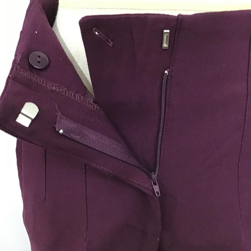 ザラ ZARA パンツ スラックス 1608 332 647 ハイウエストパンツ XS 無地 紫 / パープル /  レディース USED 古着 中古 10098229