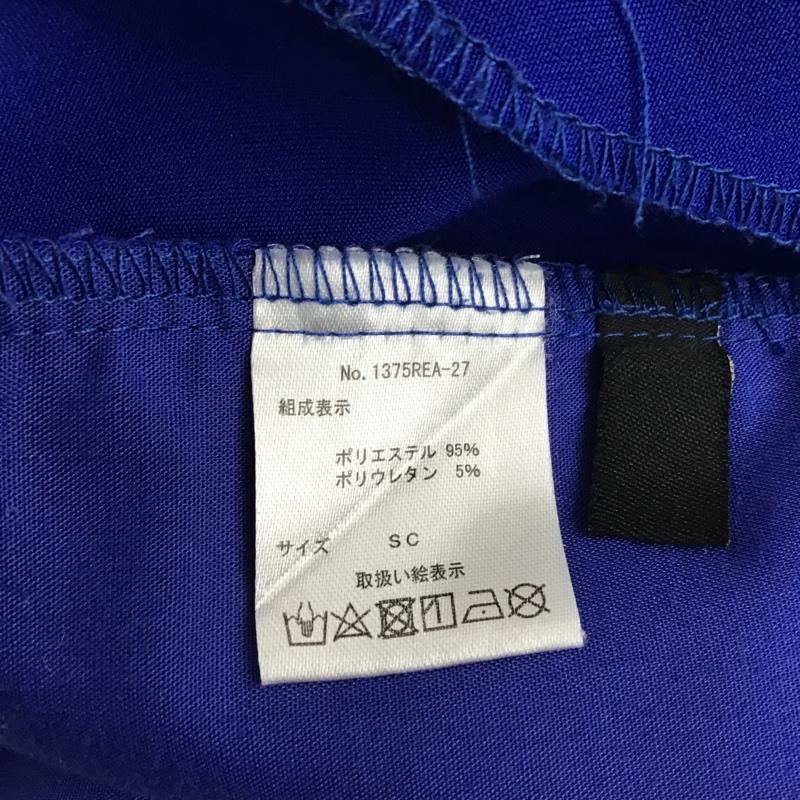 リエディ Re:EDIT パンツ スラックス 1375REA センタープレスカラースラックス S 無地 青 / ブルー /  レディース USED 古着 中古 10098264