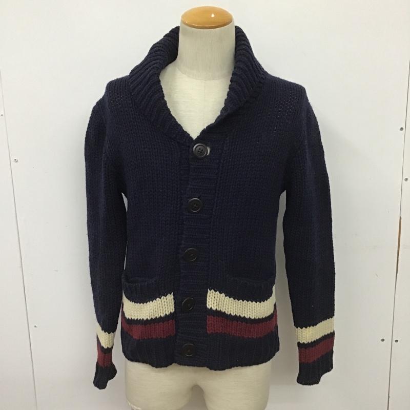 フレッドペリー FRED PERRY カーディガン 長袖 F3083 ショールカラー S 無地 紺 / ネイビー / X アイボリー / アイボリー / X ボルドー / ボルドー / メンズ USED 古着 中古 10098271