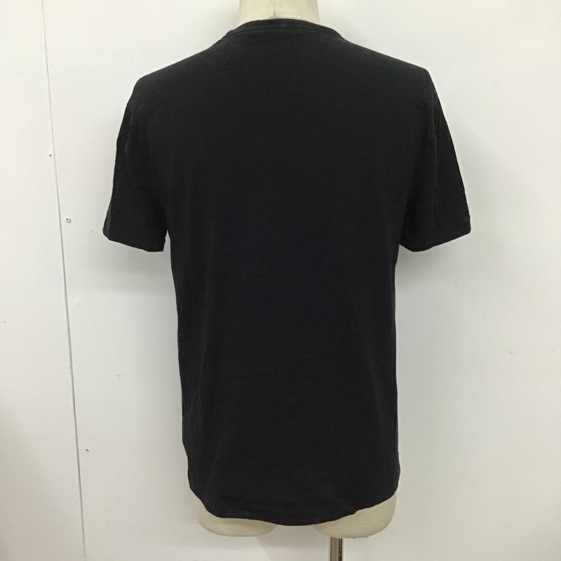 ポロラルフローレン POLO RALPH LAUREN Tシャツ 半袖 半袖カットソー 刺繍Tシャツ クルーネックカットソー M 刺繍 X ロゴ、文字 黒 / ブラック / メンズ USED 古着 中古 10098341