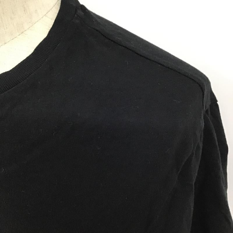 ポロラルフローレン POLO RALPH LAUREN Tシャツ 半袖 半袖カットソー 刺繍Tシャツ クルーネックカットソー M 刺繍 X ロゴ、文字 黒 / ブラック / メンズ USED 古着 中古 10098341