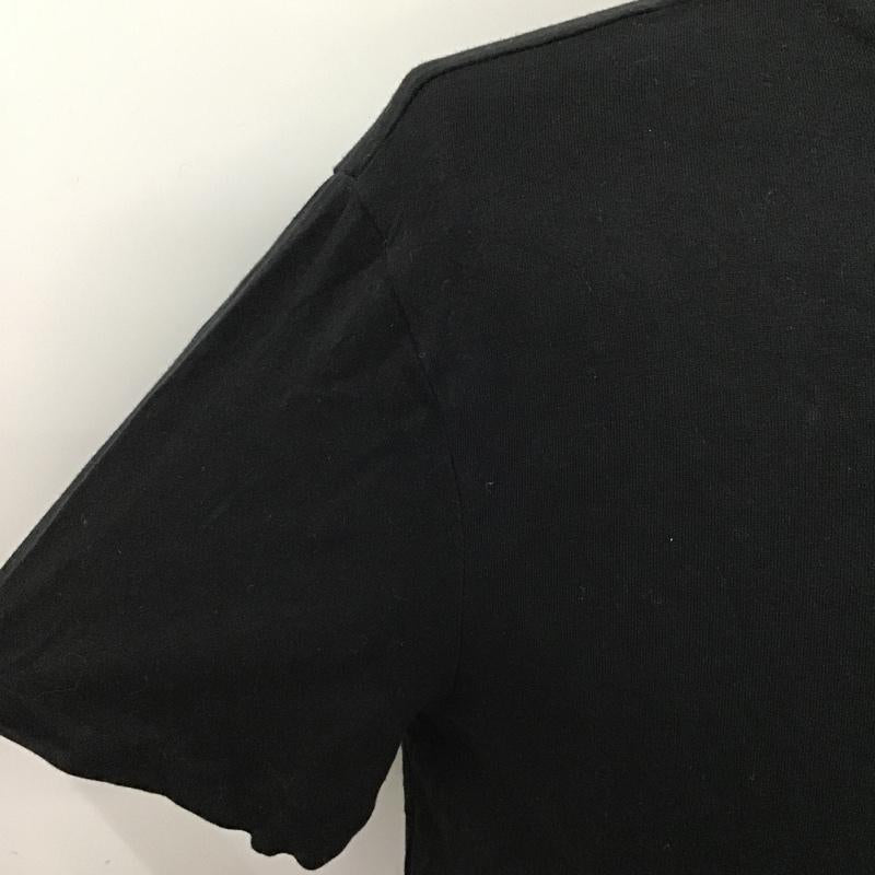 ポロラルフローレン POLO RALPH LAUREN Tシャツ 半袖 半袖カットソー 刺繍Tシャツ クルーネックカットソー M 刺繍 X ロゴ、文字 黒 / ブラック / メンズ USED 古着 中古 10098341