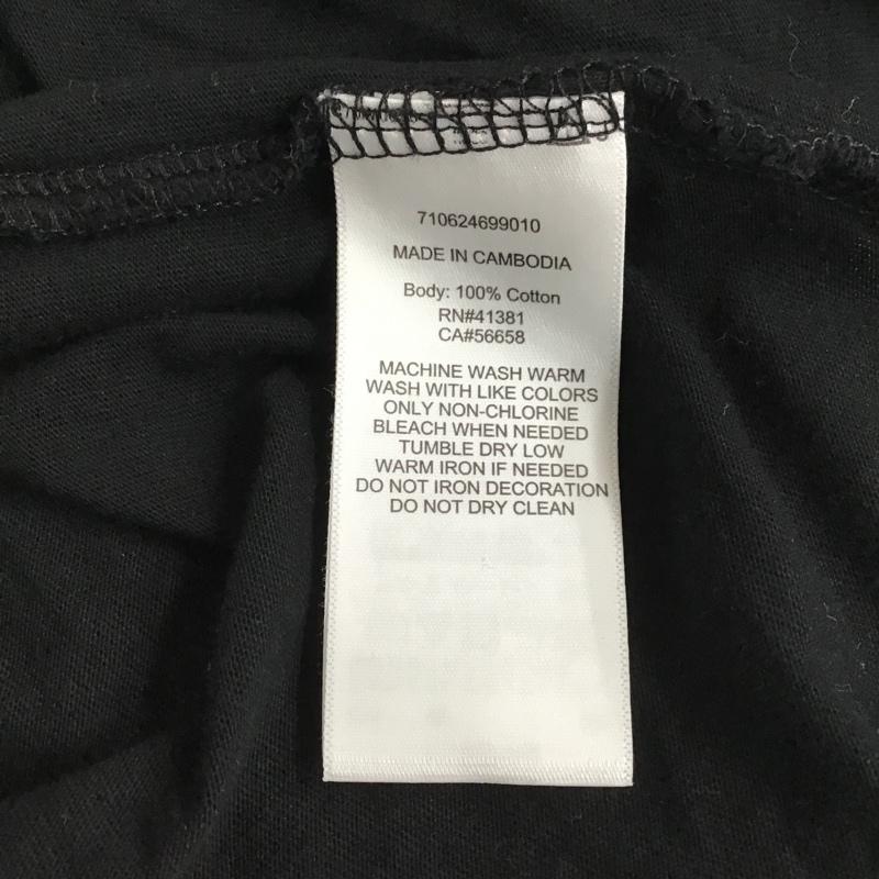 ポロラルフローレン POLO RALPH LAUREN Tシャツ 半袖 半袖カットソー 刺繍Tシャツ クルーネックカットソー M 刺繍 X ロゴ、文字 黒 / ブラック / メンズ USED 古着 中古 10098341