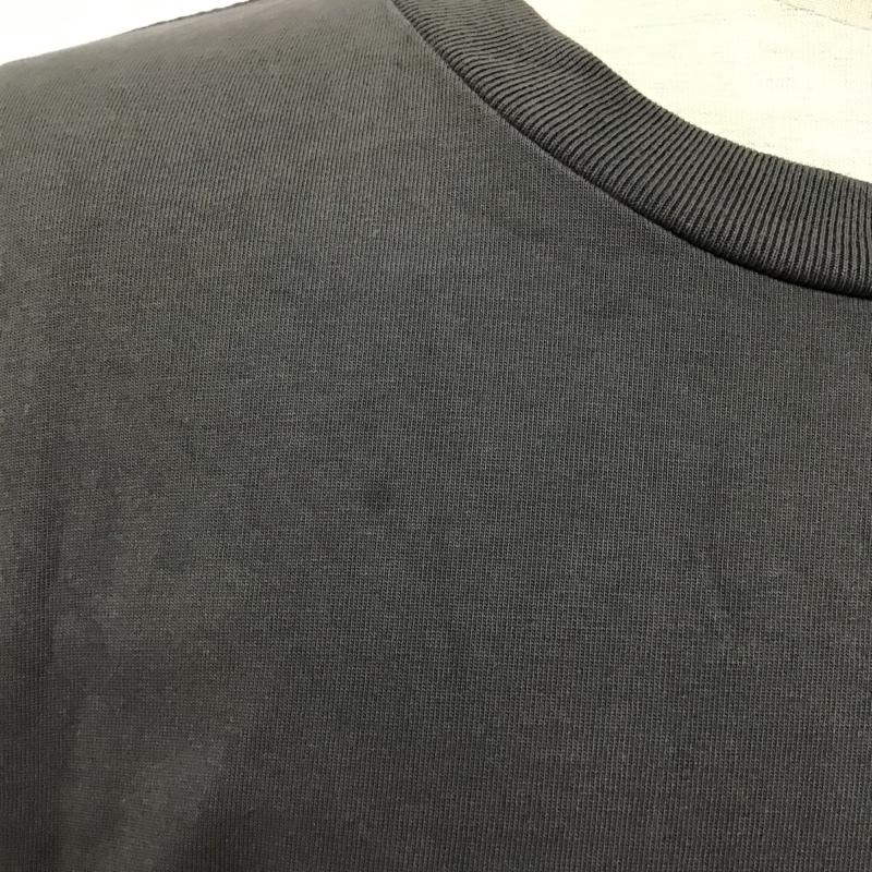 パラグラフ Paragraph Tシャツ 半袖 半袖カットソー プリントTシャツ クルーネックカットソー 3 ロゴ、文字 黒 / ブラック / メンズ USED 古着 中古 10098357