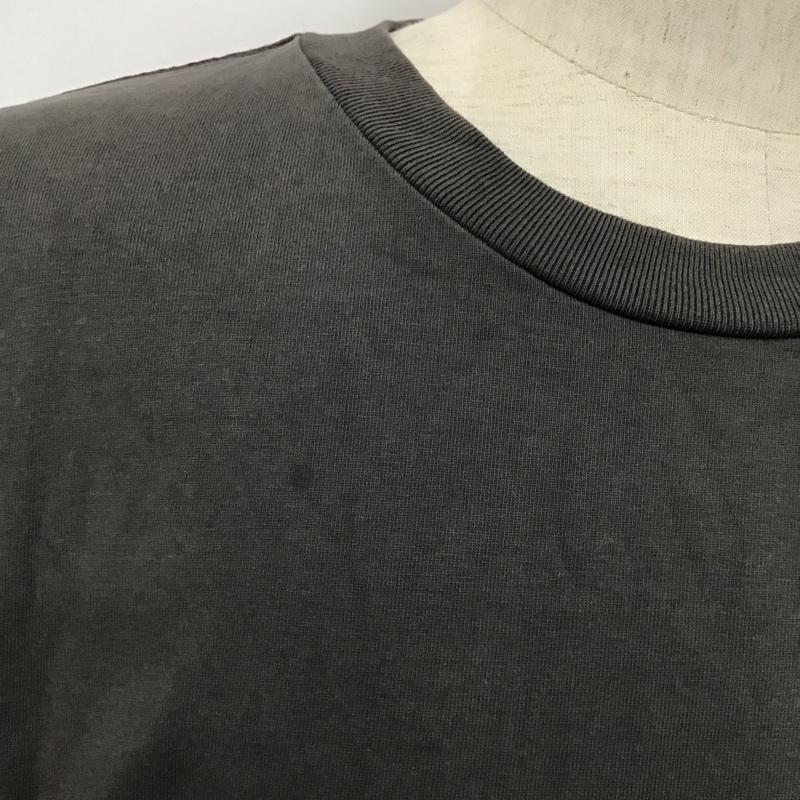 パラグラフ Paragraph Tシャツ 半袖 半袖カットソー プリントTシャツ クルーネックカットソー 3 ロゴ、文字 黒 / ブラック / メンズ USED 古着 中古 10098357