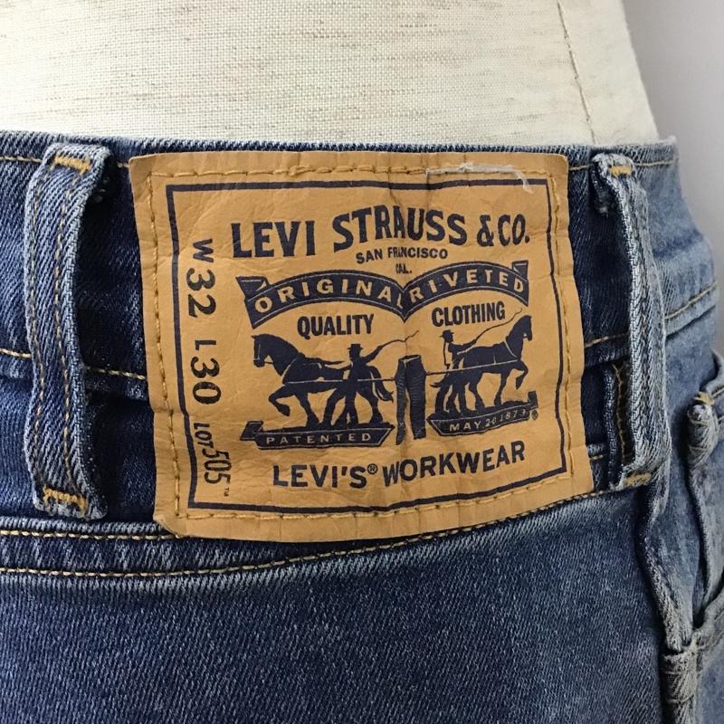 リーバイストラウスアンドコー Levi Strauss & co. パンツ デニム、ジーンズ PC9-289300001 ストレートパンツ デニムパンツ カジュアルパンツ 32インチ 無地 インディゴ / インディゴ / メンズ USED 古着 中古 10098369