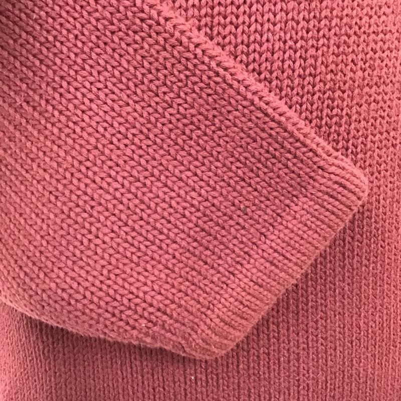 エルエルビーン L.L.Bean ニット、セーター 長袖 O SF65 ロールネック コットン M 無地 えんじ / ワインレッド / メンズ USED 古着 中古 10098406