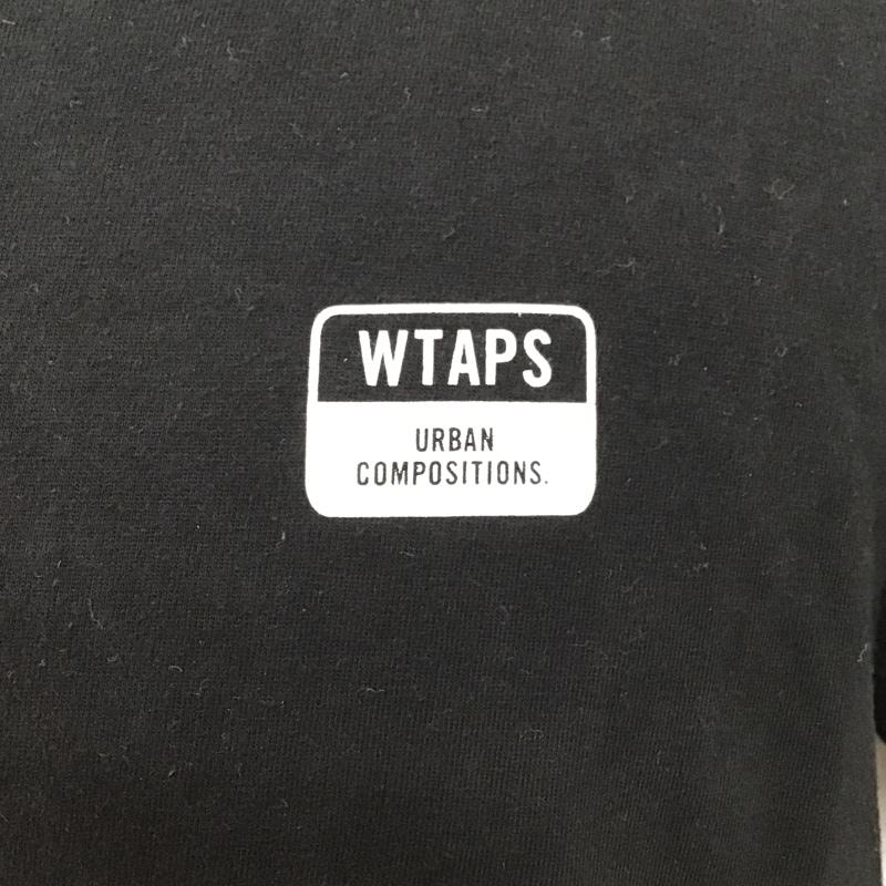 ダブルタップス WTAPS Tシャツ 半袖 2 ロゴ、文字 黒 / ブラック / メンズ USED 古着 中古 10098458