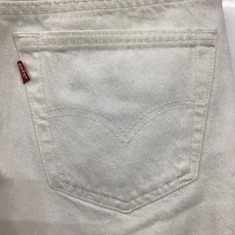 リーバイストラウスアンドコー Levi Strauss & co. パンツ デニム、ジーンズ デニムパンツ ワーカージーンズ カジュアルパンツ ストレートパンツ ワークパンツ 無地 白 / ホワイト / メンズ USED 古着 中古 10098473