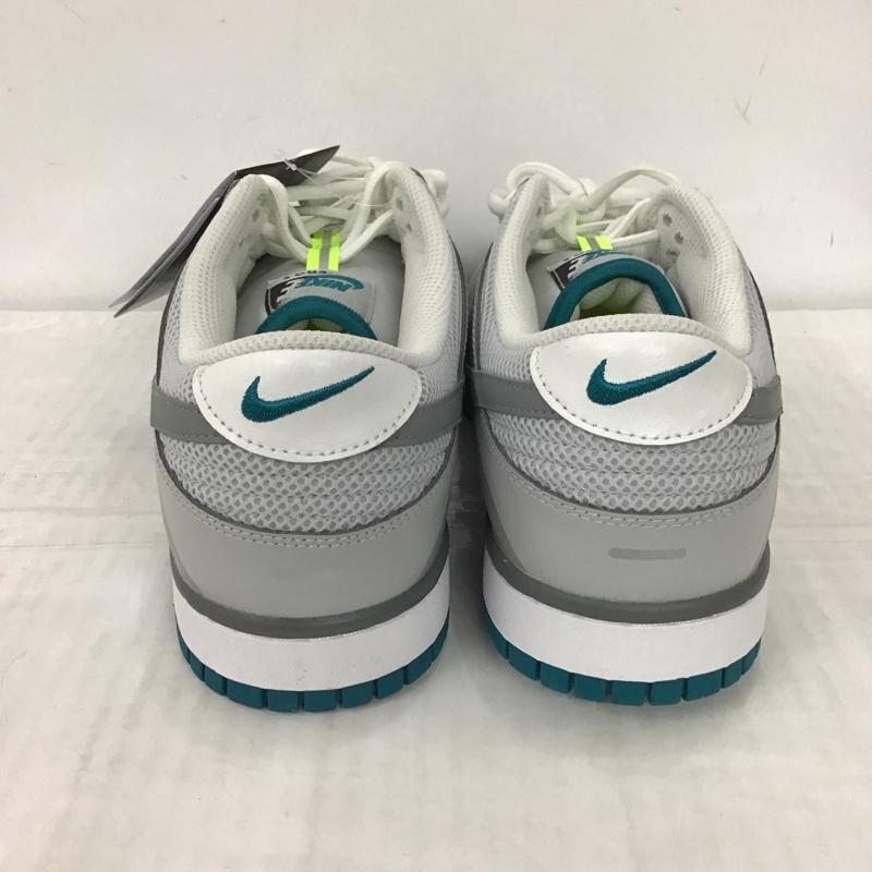 ナイキ NIKE スニーカー スニーカー FJ5473-099 WMNS DUNK LOW SE 29cm 29.0cm ロゴ、文字 灰 / グレー / X 白 / ホワイト / X 緑 / グリーン / メンズ USED 古着 中古 10098494