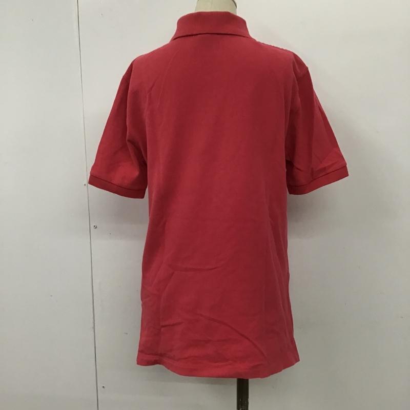 ポロラルフローレン POLO RALPH LAUREN ポロシャツ 半袖 半袖カットソー ポロシャツ カラーシャツ カジュアルシャツ L 無地 赤 / レッド / レディース USED 古着 中古 10098549