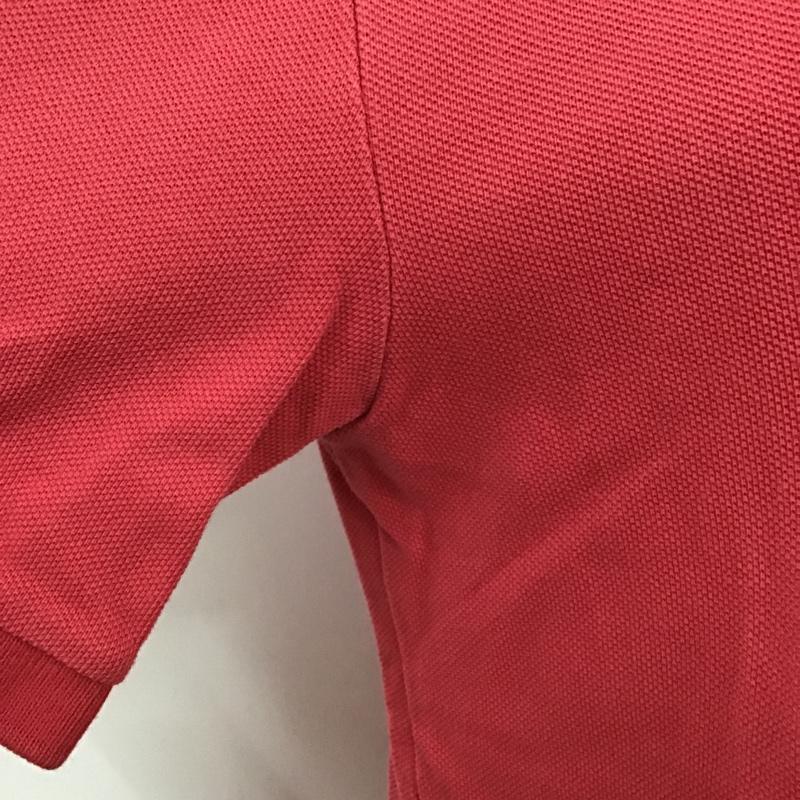 ポロラルフローレン POLO RALPH LAUREN ポロシャツ 半袖 半袖カットソー ポロシャツ カラーシャツ カジュアルシャツ L 無地 赤 / レッド / レディース USED 古着 中古 10098549