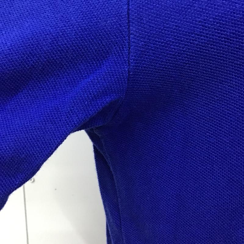 ラルフローレン RALPHLAUREN ポロシャツ 半袖 半袖カットソー ポロシャツ カラーシャツ カジュアルシャツ L ロゴ、文字 青 / ブルー / レディース USED 古着 中古 10098551