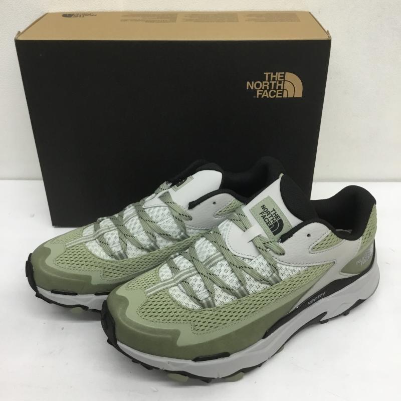 ザノースフェイス THE NORTH FACE アウトドアシューズ アウトドアシューズ VECTIV TARAVAL ベクティブ タラバル 26.0cm ロゴ、文字 薄緑 / ライトグリーン / メンズ USED 古着 中古 10098597