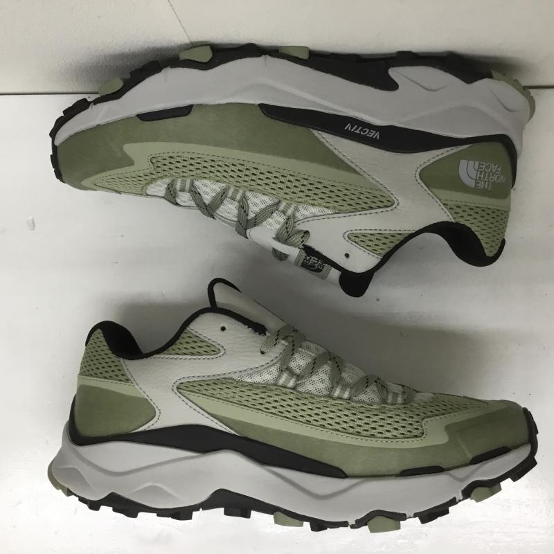 ザノースフェイス THE NORTH FACE アウトドアシューズ アウトドアシューズ VECTIV TARAVAL ベクティブ タラバル 26.0cm ロゴ、文字 薄緑 / ライトグリーン / メンズ USED 古着 中古 10098597