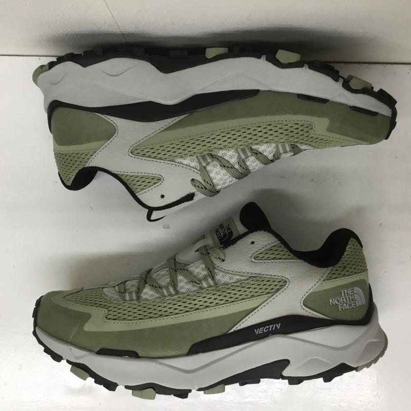 ザノースフェイス THE NORTH FACE アウトドアシューズ アウトドアシューズ VECTIV TARAVAL ベクティブ タラバル 26.0cm ロゴ、文字 薄緑 / ライトグリーン / メンズ USED 古着 中古 10098597