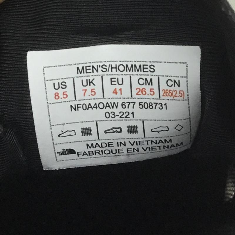 ザノースフェイス THE NORTH FACE スニーカー スニーカー VECTIV Eminus ベクティブ エミナス 26.5cm ロゴ、文字 桃 / ピンク / メンズ USED 古着 中古 10098598