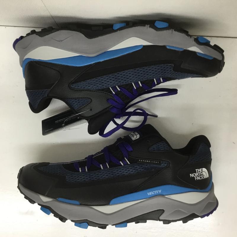 ザノースフェイス THE NORTH FACE アウトドアシューズ アウトドアシューズ VECTIV TARAVAL FUTURELIGHT ベクティブ タラバル フューチャーライト 27.5cm ロゴ、文字 黒 / ブラック / メンズ USED 古着 中古 10098600
