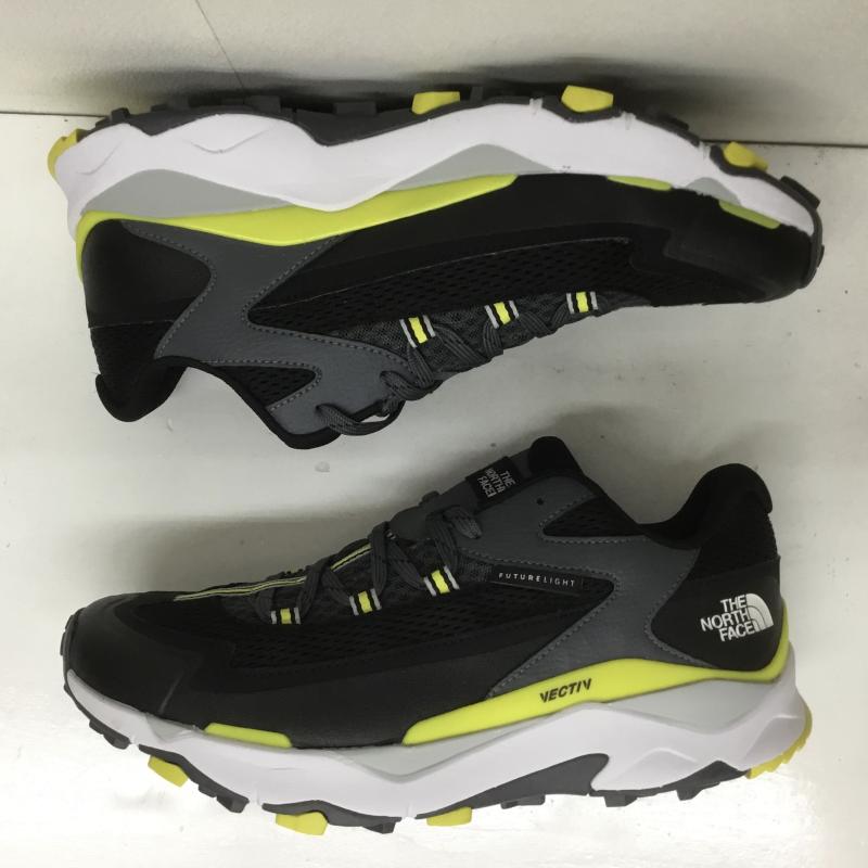 ザノースフェイス THE NORTH FACE アウトドアシューズ アウトドアシューズ VECTIV TARAVAL FUTURELIGHT ベクティブ タラバル フューチャーライト 27.5cm ロゴ、文字 黒 / ブラック / メンズ USED 古着 中古 10098601