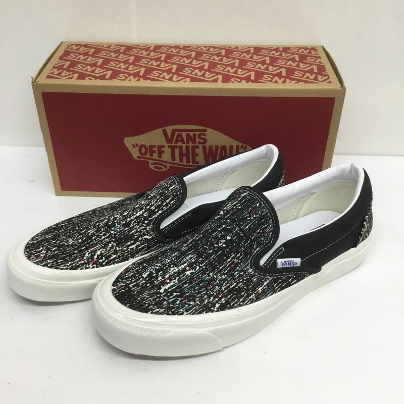 バンズ VANS スニーカー スニーカー UA Classic Slip-On 98 DX スリッポン VN0A3JEX9IE1 26.5cm ロゴ、文字 黒 / ブラック / メンズ USED 古着 中古 10098616