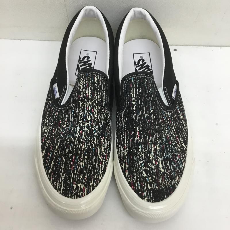 バンズ VANS スニーカー スニーカー UA Classic Slip-On 98 DX スリッポン VN0A3JEX9IE1 26.5cm ロゴ、文字 黒 / ブラック / メンズ USED 古着 中古 10098616