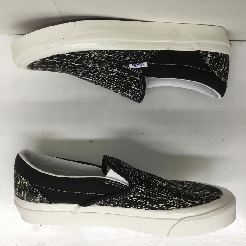 バンズ VANS スニーカー スニーカー UA Classic Slip-On 98 DX スリッポン VN0A3JEX9IE1 26.5cm ロゴ、文字 黒 / ブラック / メンズ USED 古着 中古 10098616
