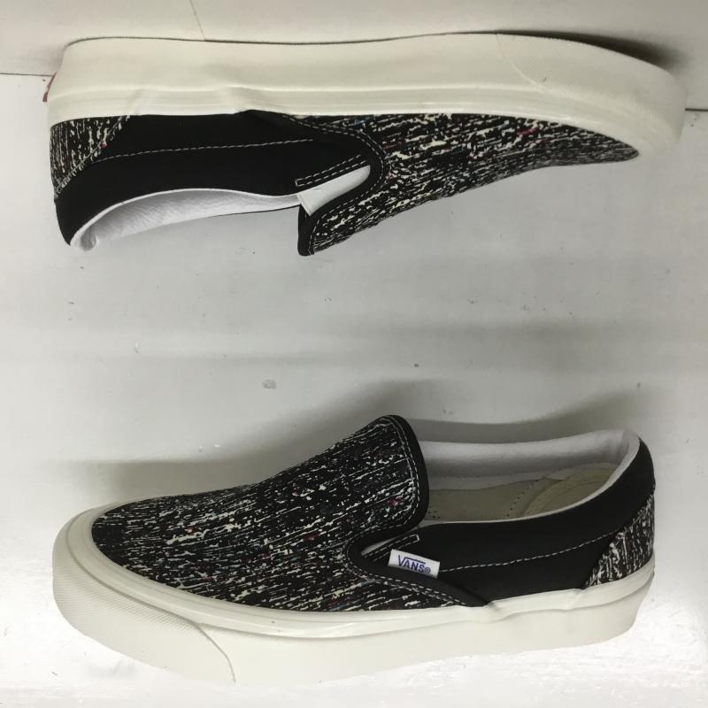 バンズ VANS スニーカー スニーカー UA Classic Slip-On 98 DX スリッポン VN0A3JEX9IE1 26.5cm ロゴ、文字 黒 / ブラック / メンズ USED 古着 中古 10098616