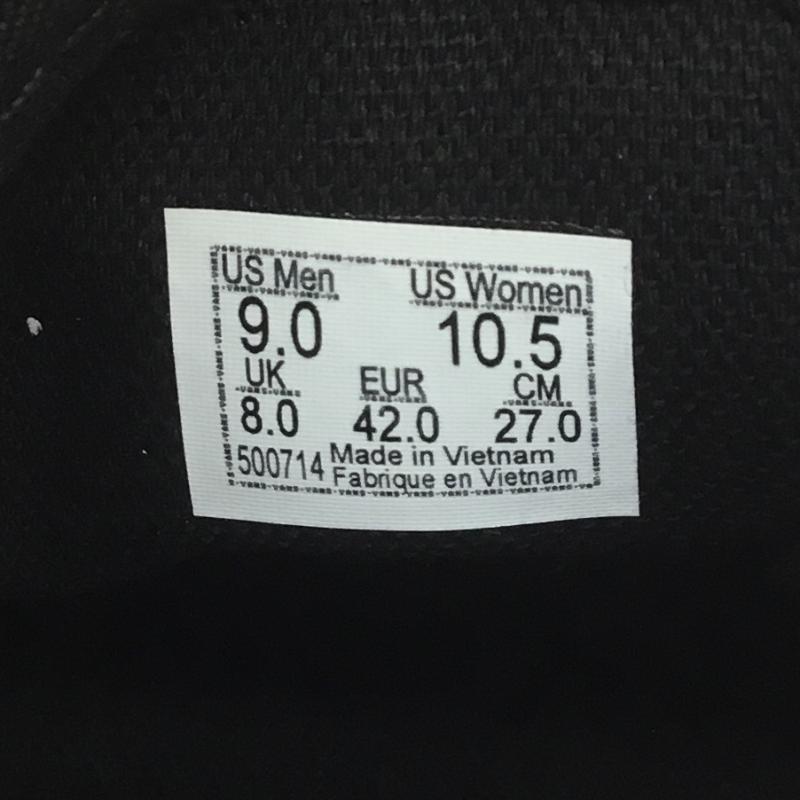 バンズ VANS スニーカー スニーカー Authentic Love Letters オーセンティック VN0A5KRDB0A1 27.0cm プリント 黒 / ブラック / メンズ USED 古着 中古 10098617