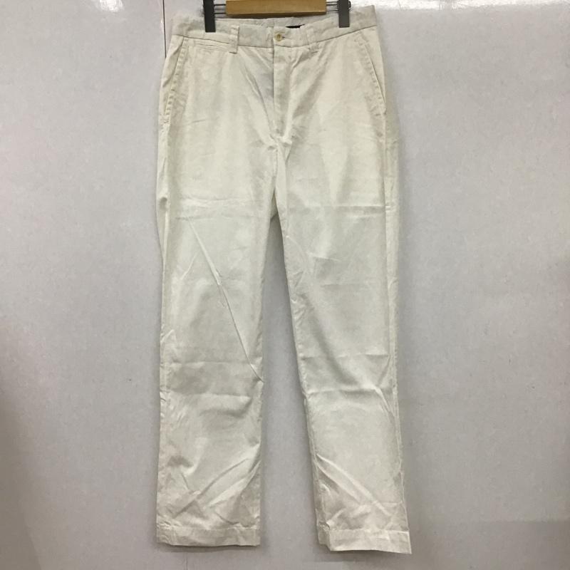 ポロバイラルフローレン Polo by RALPH LAUREN パンツ スラックス 無地 白 / ホワイト / メンズ USED 古着 中古 10098621