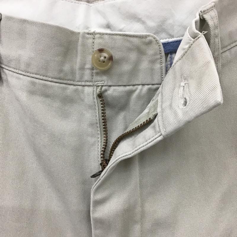 ポロラルフローレン POLO RALPH LAUREN パンツ スラックス スリムフィット ワンポイント アイボリー / アイボリー / メンズ USED 古着 中古 10098623