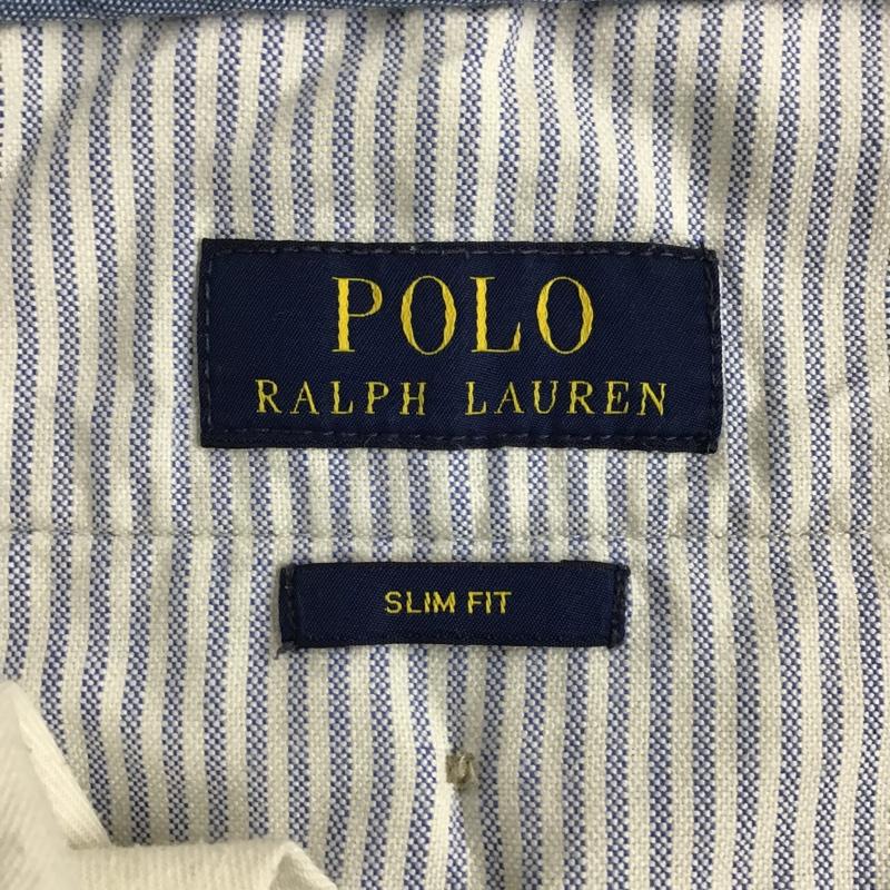ポロラルフローレン POLO RALPH LAUREN パンツ スラックス スリムフィット ワンポイント アイボリー / アイボリー / メンズ USED 古着 中古 10098623