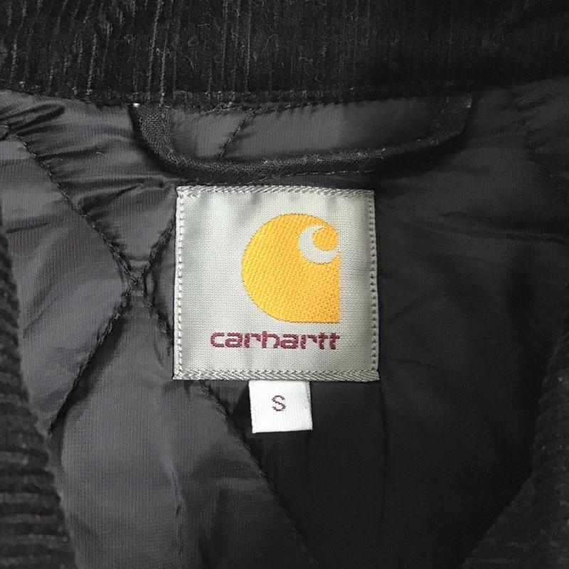 カーハート Carhartt コート コート一般 I016785 HARRIS TRENCH COAT 裏キルティング S ロゴ、文字 黒 / ブラック / メンズ USED 古着 中古 10098624