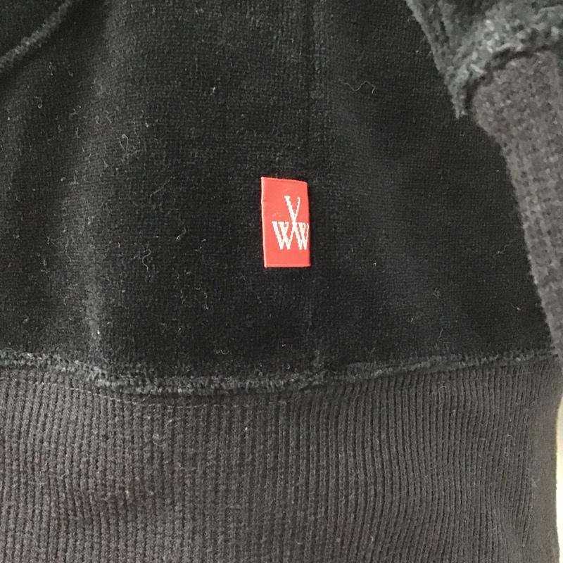 ウ゛ァルゴ VIRGO カーディガン 長袖 VG-CB-63 SOUVENIR LONG CARDIGAN 虎 Vネック バックロゴ 3 刺繍 黒 / ブラック / メンズ USED 古着 中古 10098625